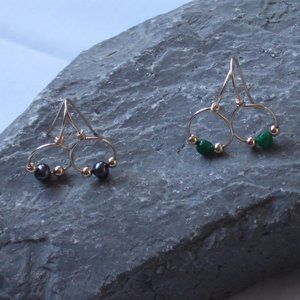 ⚡️🔥🛎️ 3 FOR $25 ⚡️🔥🛎️ Green Jade Earrings